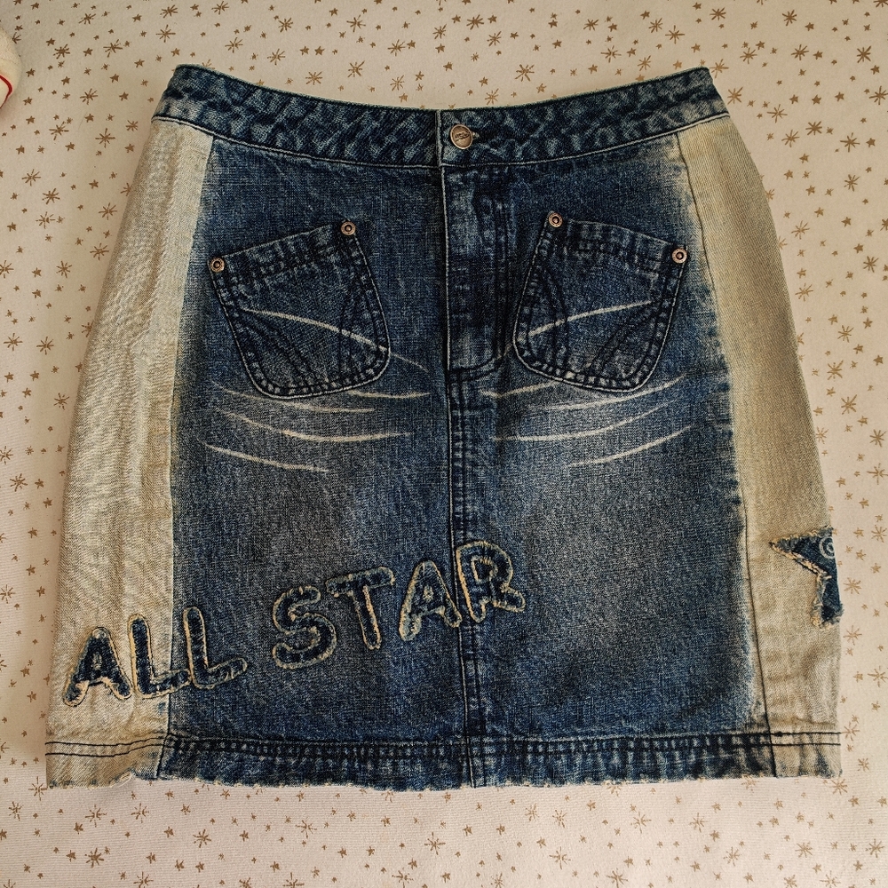 3/25 Converse All Star Denim Skirt